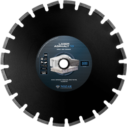Tarcza diamentowa Nozar Laser Asfalt 10 / 400x25,4 mm / 38x3,5x10 mm / 24 segmentowa (PL6700589)
